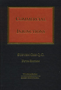Cover of Commercial Injunctions 5th ed with 1st Supplement