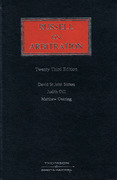 Cover of Russell on Arbitration 23rd ed