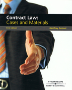Cover of Cases and Materials on Contract Law
