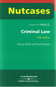 Cover of Nutcases Criminal Law