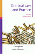 Cover of Criminal Law and Practice