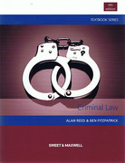 Cover of Textbook Series: Criminal Law