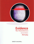 Cover of Evidence: The Fundamentals