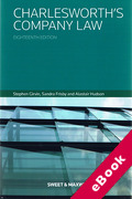 Cover of Charlesworth's Company Law (eBook)