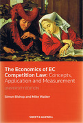 Cover of The Economics of EC Competition Law: Concepts, Application and Measurement