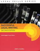 Cover of Successful Legal Writing