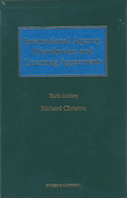 Cover of International Agency, Distribution and Licensing Agreements 6th ed