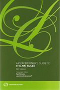 Cover of A Practitioner's Guide to The AIM Rules