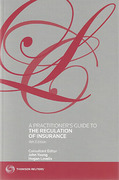 Cover of A Practitioner's Guide to the Regulation of Insurance