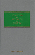 Cover of Bowstead & Reynolds On Agency 19th ed with 2nd Supplement