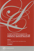 Cover of Practitioner's Guide to Conflicts of Interest in the Financial Services Industry