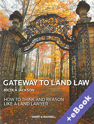 Cover of Gateway to Land Law: How to Think and Reason Like a Land Lawyer (Book & eBook Pack)
