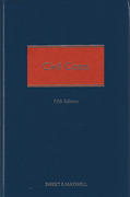 Cover of Civil Costs