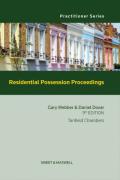 Cover of Residential Possession Proceedings