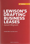 Cover of Lewison's Drafting Business Leases