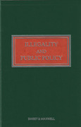 Cover of Illegality and Public Policy 3rd ed