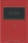 Cover of Summerskill on Laytime