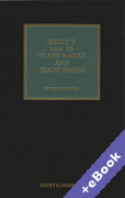 Cover of Kerly's Law of Trade Marks and Trade Names 15th ed with 1st Supplement (Book & eBook Pack)