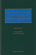 Cover of Sinclair on Warranties and Indemnities on Share and Asset Sales 9th ed