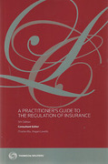 Cover of A Practitioner's Guide to the Regulation of Insurance