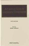 Cover of A Practical Guide to Corporate Governance