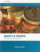 Cover of Equity & Trusts Textbook