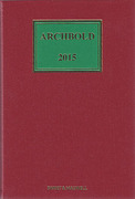 Cover of Archbold: Criminal Pleading, Evidence and Practice 2015