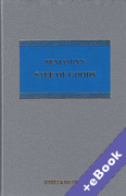 Cover of Benjamin's Sale of Goods 9th ed (Book & eBook Pack)