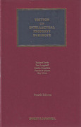 Cover of Tritton on Intellectual Property in Europe
