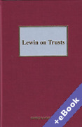 Cover of Lewin on Trusts (Book & eBook Pack)