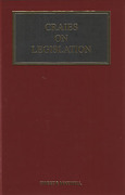 Cover of Craies on Legislation: A Practitioner's Guide to the Nature, Process, Effect and Interpretation of Legislation 10th ed with 2nd Supplement