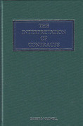 Cover of The Interpretation of Contracts