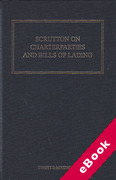 Cover of Scrutton on Charterparties and Bills of Lading (eBook)