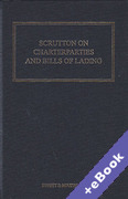 Cover of Scrutton on Charterparties and Bills of Lading (Book & eBook Pack)