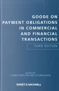 Cover of Goode on Payment Obligations in Commercial and Financial Transactions