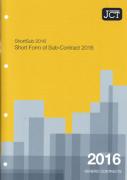 Cover of JCT Short Form of Sub-Contract 2016: (ShortSub)