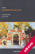 Cover of Administrative Law (eBook)