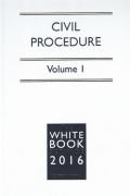 Cover of The White Book Service 2016: Civil Procedure Volumes 1 & 2
