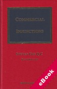 Cover of Commercial Injunctions (eBook)