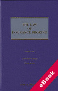 Cover of The Law of Insurance Broking (eBook)