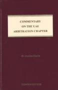 Cover of Commentary on the UAE Arbitration Chapter