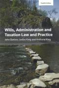 Cover of Wills, Administration and Taxation Law and Practice