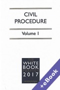 Cover of The White Book Service 2017: Civil Procedure Volumes 1 & 2 (Book & eBook Pack)