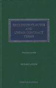 Cover of Exclusion Clauses and Unfair Contract Terms