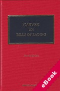 Cover of Carver on Bills of Lading (eBook)