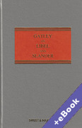 Cover of Gatley on Libel and Slander 12th ed with 2nd Supplement (Book & eBook Pack)