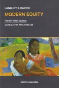 Cover of Hanbury & Martin: Modern Equity