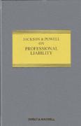 Cover of Jackson & Powell on Professional Liability 8th ed with 4th Supplement