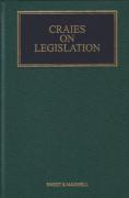 Cover of Craies on Legislation: A Practitioner's Guide to the Nature, Process, Effect and Interpretation of Legislation 11th ed with 2nd Supplement