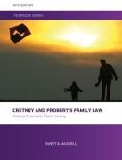Cover of Textbook Series: Cretney and Probert's Family Law
